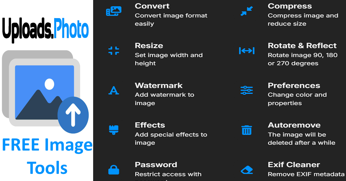 Free Online Password Protect Images - Secure Sharing | Uploads Photo